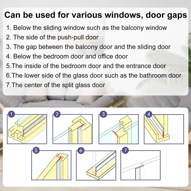 PURIVIL FLEX-SEAL WEATHER STRIPPING